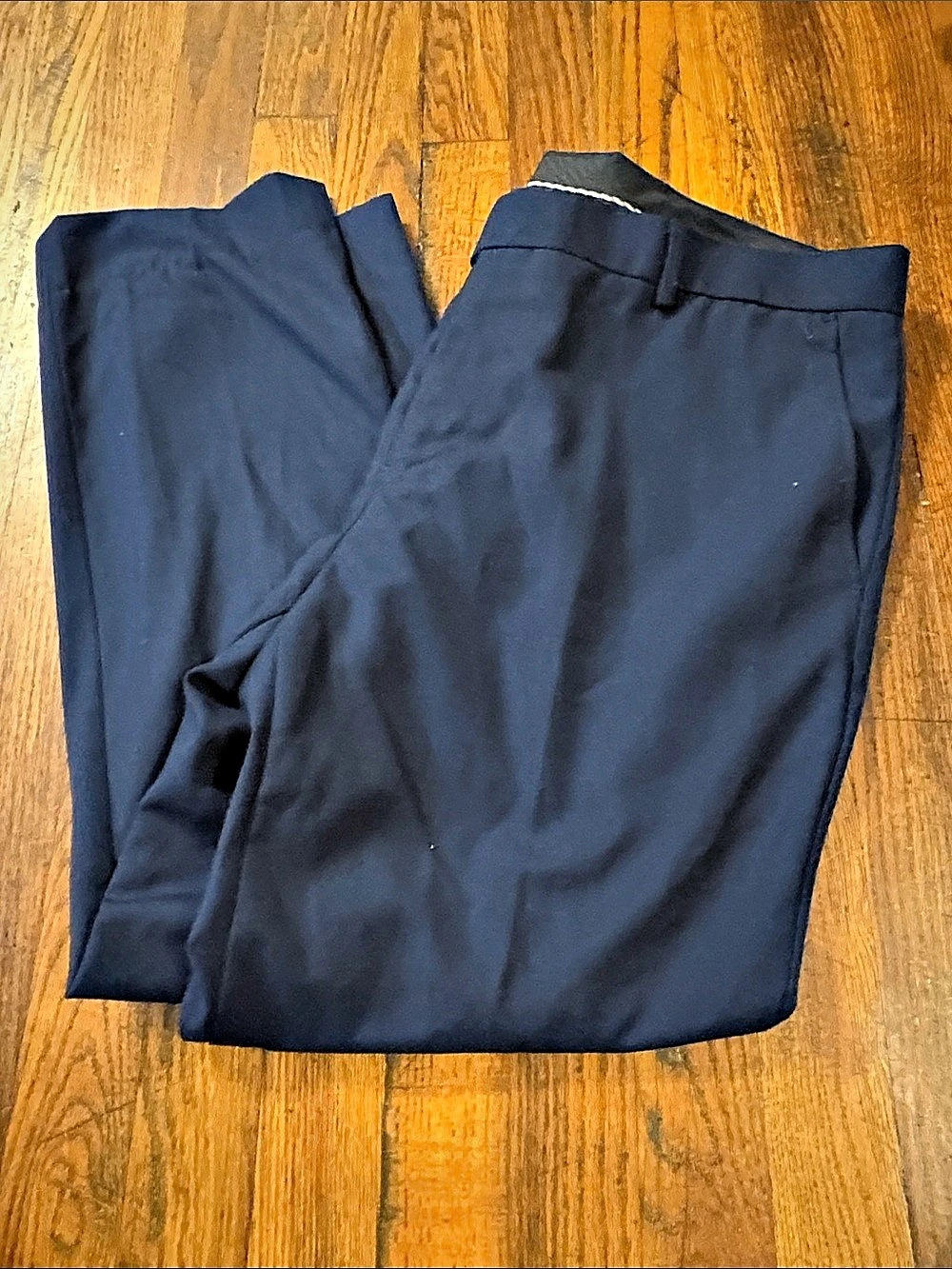 🎉EUC! Felipe Fantasy Suits Straight Leg Pants in Blue Size XL